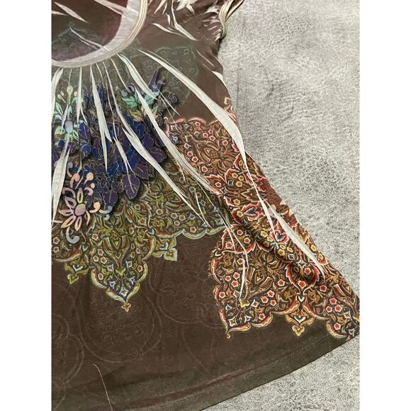 Casual Freedom Y2k Graphic Blouse - Picture 3 of 6